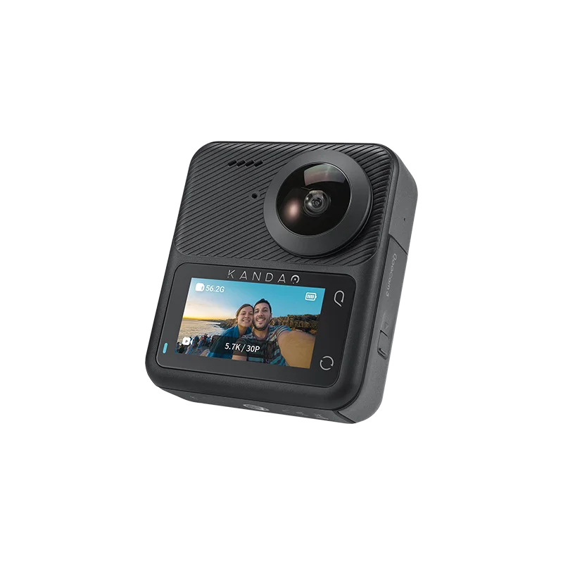 KanDao QooCam 3 panoramic Action Camera 5.7K HD Anti-shake Waterproof  Vlog Skiing Diving Outdoor Motorcycle Riding