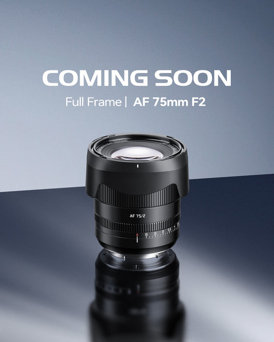 TTArtisan to Announce New Full-Frame Autofocus 75mm f2.0 Lens for Sony E-mount and Nikon Z-mount