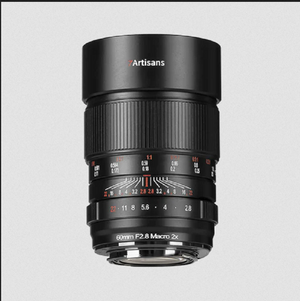 7artisans 60mm f/2.8 Full-frame 2X Ultra-Macro Lens for E/RF/Z