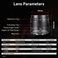7artisans 35mm F0.95 Large Aperture Portrait Lens For Sony E ZVE10 Fuji FX Canon EF-M M50 Canon RF R50 Nikon Z Z5 Z9 Micro 4/3