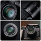 7artisans 35mm F0.95 Large Aperture Portrait Lens For Sony E ZVE10 Fuji FX Canon EF-M M50 Canon RF R50 Nikon Z Z5 Z9 Micro 4/3