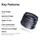 7artisans 35mm F1.4 Mark II APS-C Prime Lens For Sony E ZVE10 A6000 Fujifilm FX Canon EOS-M Micro 4/3 epm1 Nikon ZFC Canon RF RP