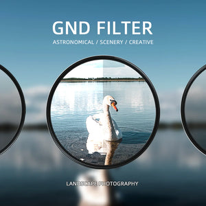 7artisans HD Soft GND Lens Filter 3 Stop(0.9) Graduated Neutral Density Filter 46mm 49mm 52mm 55mm 58mm 62mm 67mm 72mm 77mm 82mm