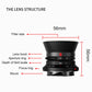 7artisans M28mm F5.6 Manual Focus Full Frame Lens with Lens Hood for Leica M Mount Mirrorless Camera M2 M3 M4 M5 M6 M8 M9 M9P