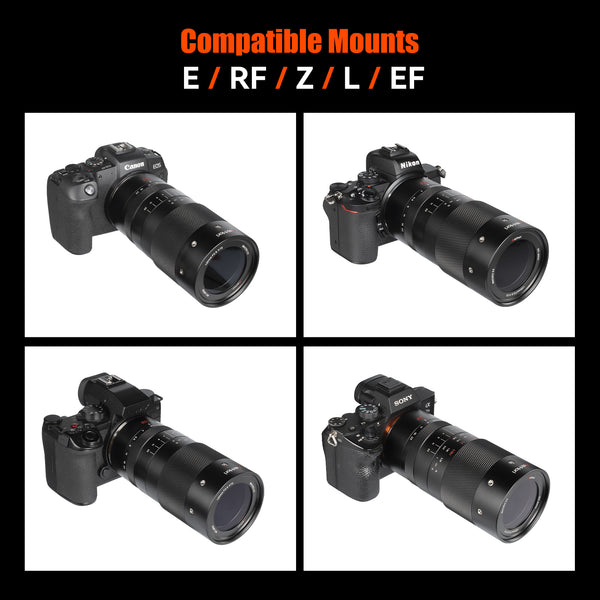 Astrhori 120mm F2.8 Full frame 2X MACRO Lens For Sony E Nikon Z