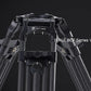 Sirui BCT-3203 Carbon Fiber Tripod With BCH-30 Video Head Bundle 39.5 lb Payload 100mm Bowl Heavy-Duty 3-Section Tripod