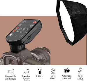 AODELAN E2 E4 Wireless TTL Flash Trigger Work with Profoto A1 B2 B10 D2 Canon Nikon Sony Pentax Replace Profoto TTL Air Remote