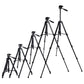 AOKA A888 Digital Outdoor Lightweight Aluminum Compact Tripod for Smartphone Mirrorless Camera