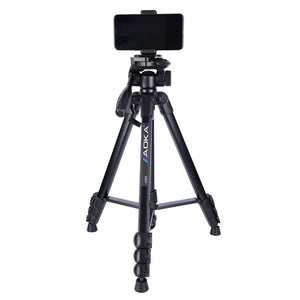 AOKA A888 Digital Outdoor Lightweight Aluminum Compact Tripod for Smartphone Mirrorless Camera