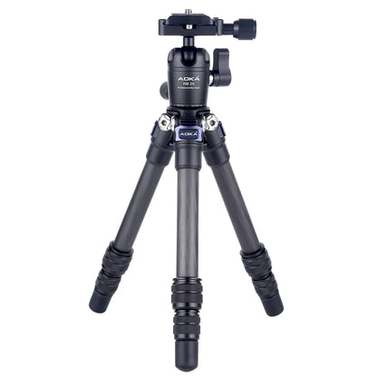 AOKA CMP163C 496g Max Loading 3kgs Mini Tripod Carbon Fiber Lightweight for Camera Phone