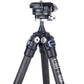 AOKA CMP163CL+BC16 Lightweight Compact Small Carbon Fiber Tabletop Mini Tripod