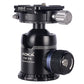 AOKA CMP284C Max Height 1.2m weight 1.4kgs Professional Camera Carbon Fiber Tripod for DSLR