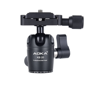 AOKA KB20 Mini 360 Degree Panoramic Ball Head for Camera Tripod