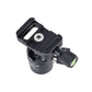 AOKA KB20 Mini 360 Degree Panoramic Ball Head for Camera Tripod