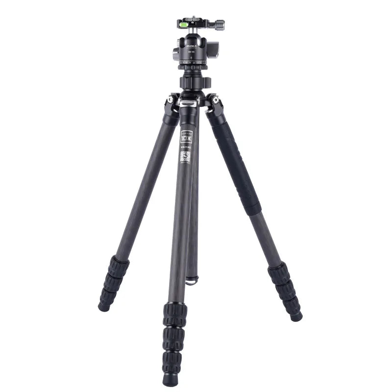 AOKA KG254C+BH33 Max Loading 16kgs Professional Outdoor Travel Carbon Fiber Compact Tripod for Camera