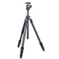 AOKA KG324C+BH40 Professional Compact Carbon Fiber Travel Camera Outdoor Tripod with Low Gravity Ball Head