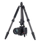 AOKA KN225C Max Loading 11kgs Reflexed Lightweight Compact Travel Camera Carbon Fiber Professional Tripod