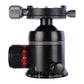 AOKA KQ44 Max Loading 30kgs Professional DSLR Camera Tripod Ball Head with Quick Release Plate