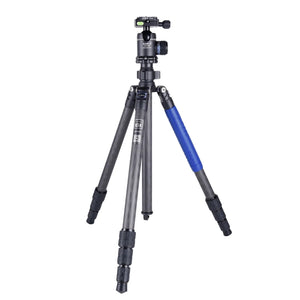 AOKA KU254C+KK33 Loading 13kgs Carbon Fiber  Lightweight Camera Compact Low Gravity Tripod