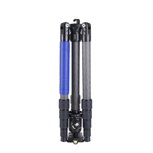 AOKA KU255C+KK33 Professional Low Gravity Carbon Fiber Outdoor Travel Tripod for Camera