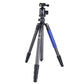 AOKA KU284C+KK38 Compact Lightweight Carbon Fiber Camera Professional Outdoor Travel Tripod