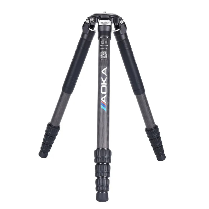 AOKA TKPRO324C High Loading Travel Professional Carbon Fiber Camera Tripod for Bird Watching