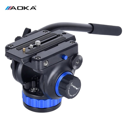 AOKA VH502A Panoramic Hydraulic DSLR Video Fluid Ball Head  for Camera Tripod