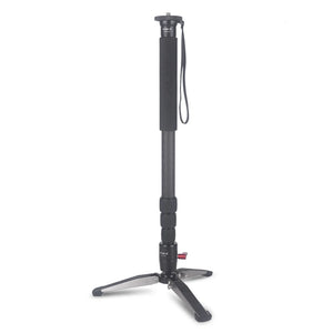 AOKA KV284c Camera Monopod Carbon Fiber Stand Monopod with Video Head Trivet