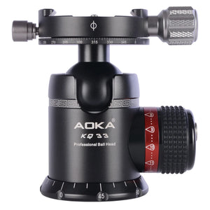 AOKA KQ33 Professional Panoramic 360 Degree Camera Tripod Ball Head