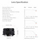 AstrHori 40mm F5.6 Medium Format Manual Prime Lens for FUJIFILM GFX 50SII,GFX100,GFX100 IR Ver,GFX 50S,GFX 50R