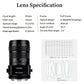 AstrHori 85mm F2.8 Full Frame Macro Tilt-Shift Manual Focus Prime Lens for Nikon Z Canon RF Fuji XF  Sony E L-Mount Cameras