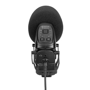 BOYA BY-BM3032 Supercardioid On-camera Shotgun Professional Mic for Video Production Vlogging Youtubers and Sound Recordists