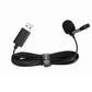 BOYA BY-LM40 USB Lavalier Microphone 4m Cable Plug-and-Play Microphone for Vlogging Live Designed for  PC Windows Mac Computers