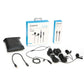 BOYA BY-M2D Dual Lavalier Microphone Portable 6m Mini Lapel Mic for iPhone Smartphones iPad Live Streaming Vlog Live Broadcast
