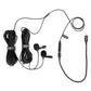 BOYA BY-M2D Dual Lavalier Microphone Portable 6m Mini Lapel Mic for iPhone Smartphones iPad Live Streaming Vlog Live Broadcast