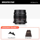 Brightin Star 50mm F1.4 Big Aperture APS-C MF DSLR Mirrorle Camera Lens For Sony E Canon EF-M Mount