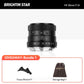 Brightin Star 50mm F1.8 Portrait Manual Focus Lens For Sony E Canon RF Canon EF-M Nikon Z M4/3 Mount