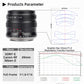 Brightin Star 55mm F1.8 Full Frame Large Aperture MF Mirrorless Camera Lens for Sony E Canon RF Nikon Z Mount