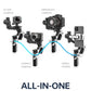 FeiyuTech SCORP Mini 2 All-in-One 3-Axis Handheld Camera Phone Gimbal Stabilizer for Sony GoPro iPhone 15 AI Tracker