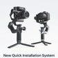 FeiyuTech SCORP Mini 2 All-in-One 3-Axis Handheld Camera Phone Gimbal Stabilizer for Sony GoPro iPhone 15 AI Tracker