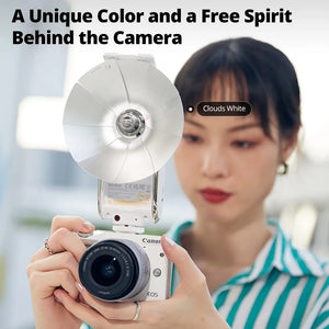 Godox Lux Senior Retro Color Speedlite GN14 Camera Flash Light Universal for Canon Sony Nikon Fuji Olympus Photography Camera