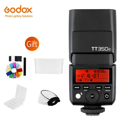 Godox Mini Speedlite TT350P Camera Flash TTL HSS GN36 +Godox Xpro-P Trigger for Pentax 645Z K-3II K-1 KP K-50 K-S2 K70 Camera
