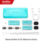 Godox MoveLink Mini LT UC Wireless Microphone 2.4GHz Transmitter Receiver Lavalier Mic for iPhone Type-C Smartphone DSLR Camera