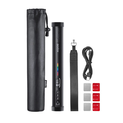 Godox TL30 RGB LED Tube Light Color Photography Light Handheld Light Stick with APP Remote Control for Photos Video Movie Vlog