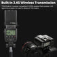 Godox TT600 2.4G Wireless GN60 Master/Slave Camera Flash Speedlite for Canon Nikon Sony Pentax Olympus Fuji Lumix