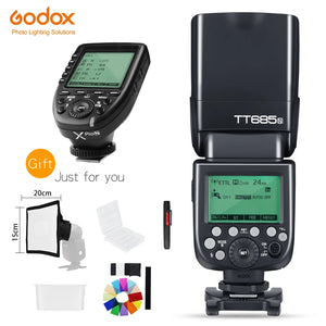 Godox TT685C TT685N TT685S TT685F TT685O TTL HSS Camera Speedlight Flash with Xpro Transmitter for Canon Nikon Sony Fuji Olympus