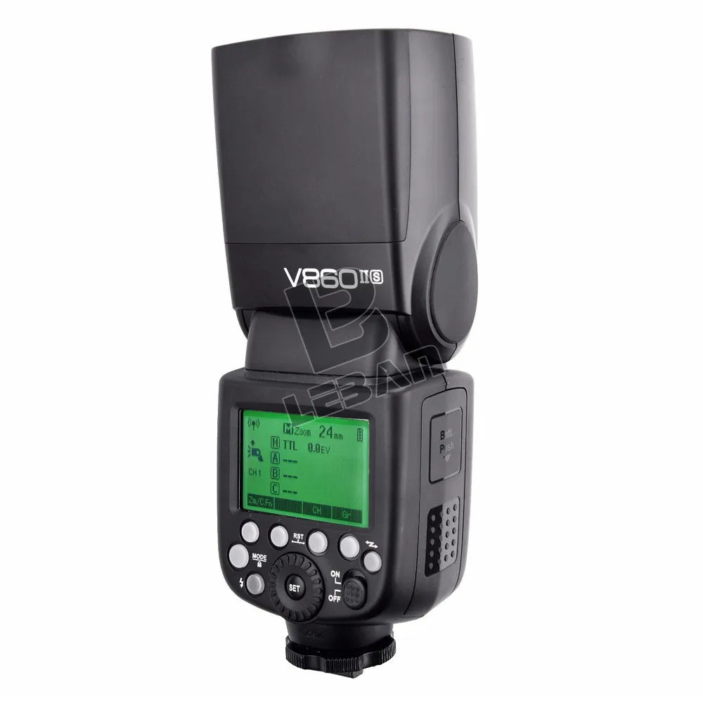 Godox Ving V860II V860II-C/N/S/F/O TTL HSS 1/8000 Speedlite Flash for Canon Nikon Sony Fuji Olympus DSLR