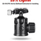 SUNWAYFOTO EB-36 Tripod Phones Tripod Ball Head Quick Release Clamp for DSLR Panoramic Ballhead