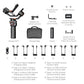 Hohem iSteady MT2 Kit for Mirrorless Camera Action Camre Smartphone, Stabilizer for Sony/Nikon/Canon, 3 Axis Gimbal Load 1.2kg