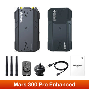 Hollyland Mars 300 Pro Enhanced Wireless Video Transmission 0.1s Latency 300ft Range HDMI Loopout for Videographer Filmmaker